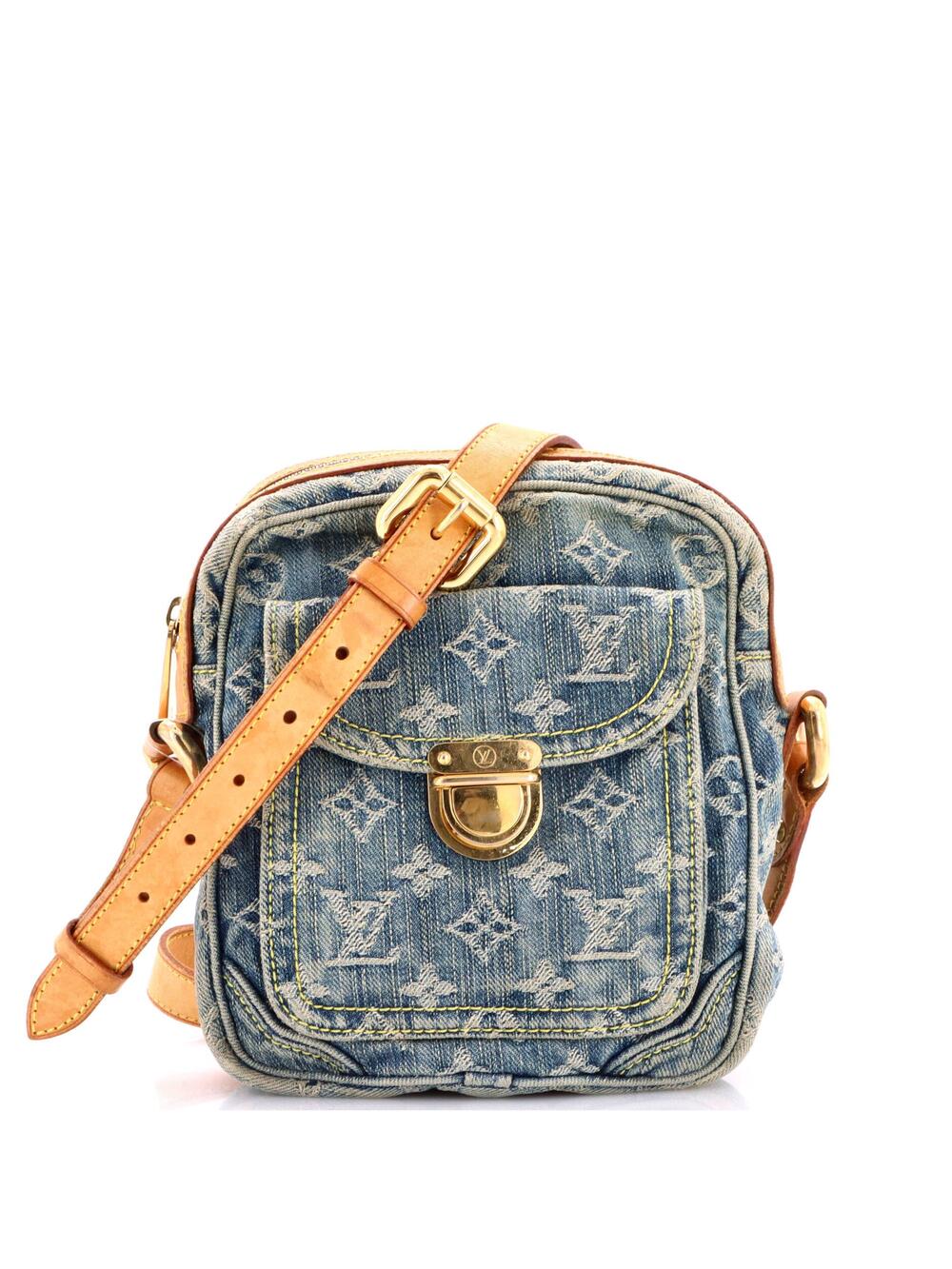 Louis Vuitton Camera Bag Denim #368724L20B